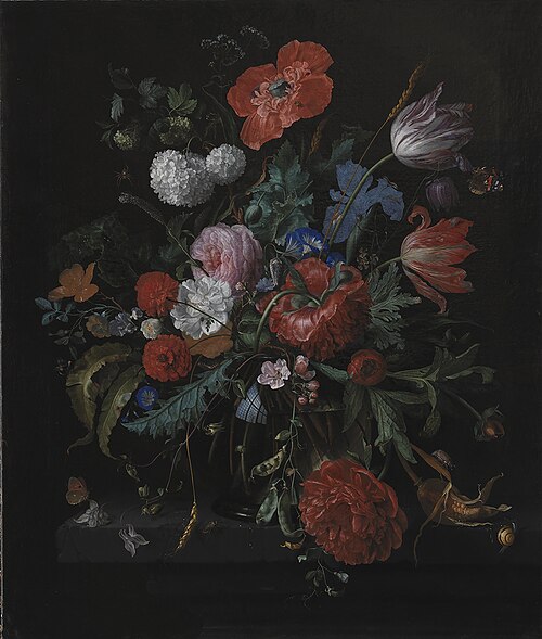 A Bunch of Flowers, 1693, Jacob van Walscapelle