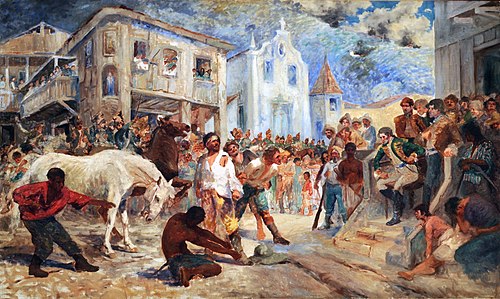 Trial of Filipe do Santos., 1923, Antônio Parreiras
