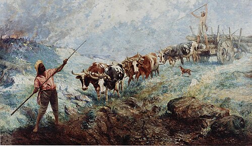 A Derrubada (O Labor), 1930, Antônio Parreiras