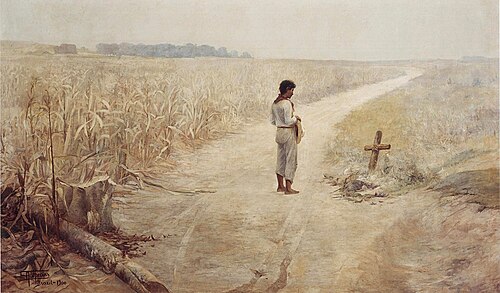 Prayer, 1900, Antônio Parreiras