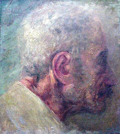 Head of an old man, 1912, Antônio Parreiras