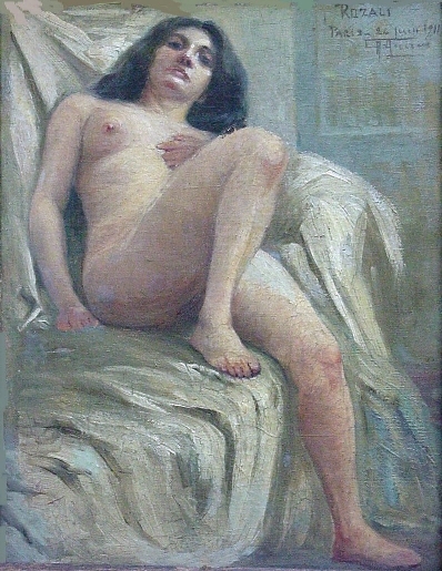 Estudo para Flor Brasileira, 1911, Antônio Parreiras