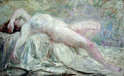 Nude, 1913, Antônio Parreiras