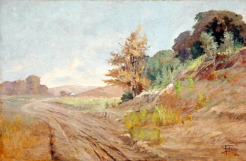 Hazy Day, 1900, Antônio Parreiras