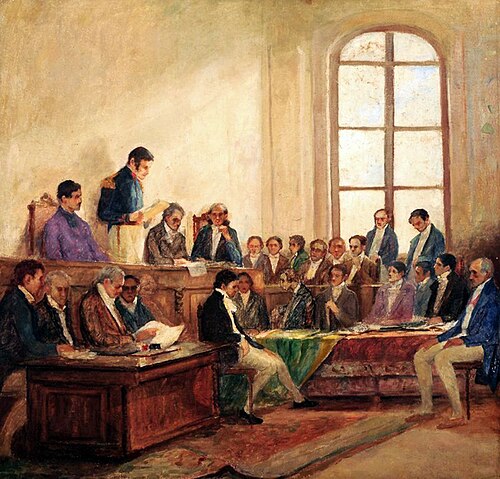 The Foundation of Rio de Janeiro: Additional Act (study), 1934, Antônio Parreiras