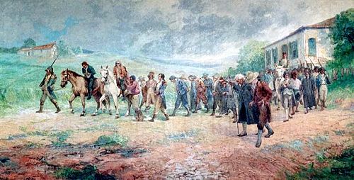 Journey of the Martyrs, 1928, Antônio Parreiras