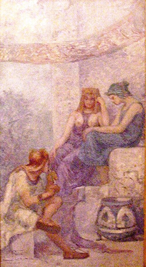 History of Music (study for the decoration of the National Institute of Music in Rio de Janeiro), 1921, Antônio Parreiras