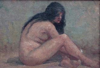 Nude (III), 1913, Antônio Parreiras