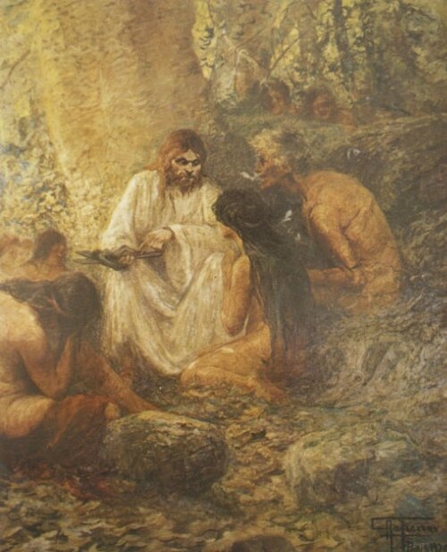 Gospel in the jungle, 1920, Antônio Parreiras