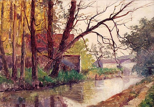 Paysage, 1910, Antônio Parreiras