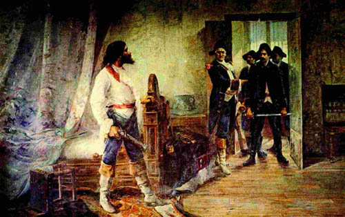 Prisão de Tiradentes, 1914, Antônio Parreiras