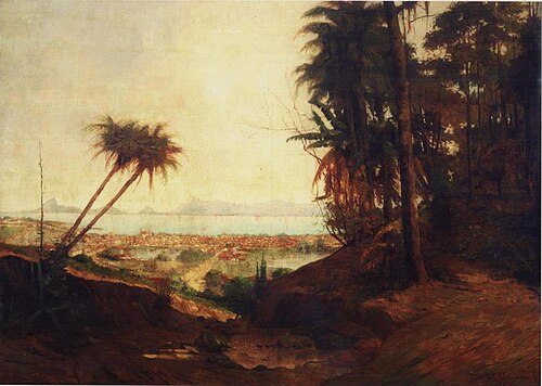 Panorama de Niterói, 1892, Antônio Parreiras