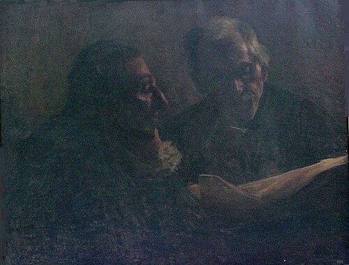 Old friends, 1917, Antônio Parreiras