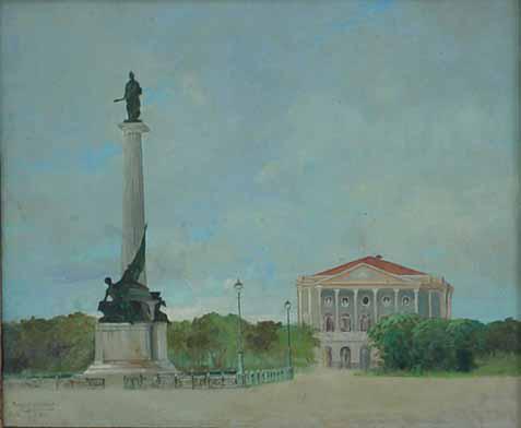 Praça da República, 1905, Antônio Parreiras