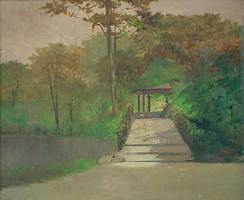 Praça Batista Campos I, 1905, Antônio Parreiras