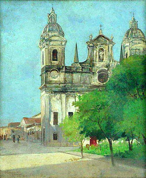 A Catedral de Belém, 1905, Antônio Parreiras