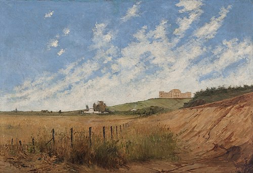 Paisagem do Campo do Ipiranga, 1893, Antônio Parreiras