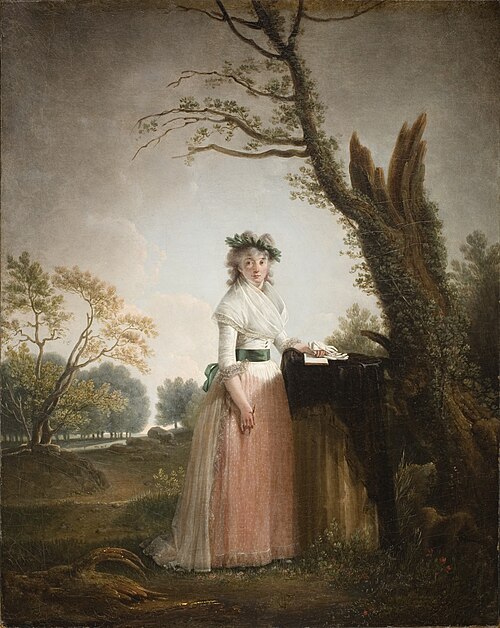 Portrait de Eleonora Chigi, Princesse de Teano, 1793, Jacques Henri Sablet