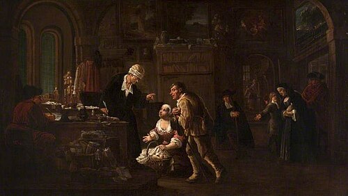 In a Notary Public's Office, 1719, Jacques Vigoureux Duplessis