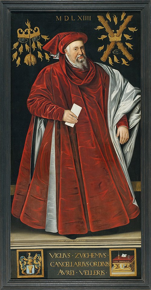 Portrait of Viglius of Aytta (Viglius Zuichemus), 1564, Jacob de Punder