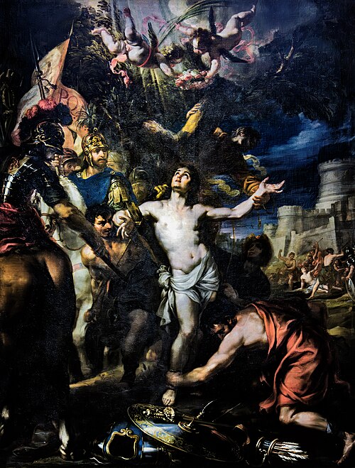 Le Martyre de saint Sébastien, 1687, Sebastián Muñoz