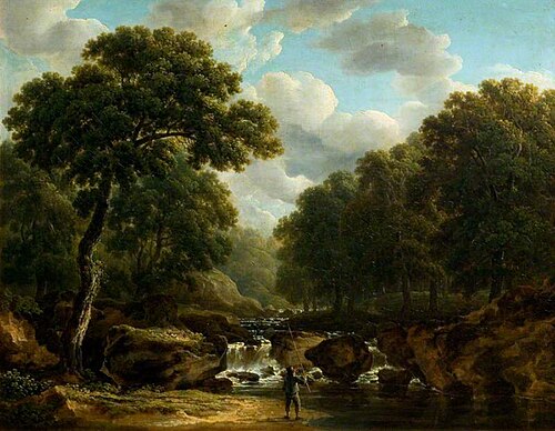 The Devil's Glen, County Wicklow, 1828, James Arthur O'Connor