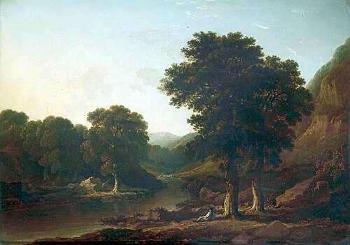River with a Reclining Figure, , James Arthur O'Connor