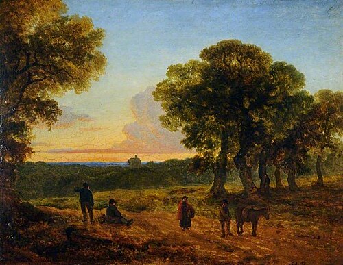 Evening, , James Arthur O'Connor