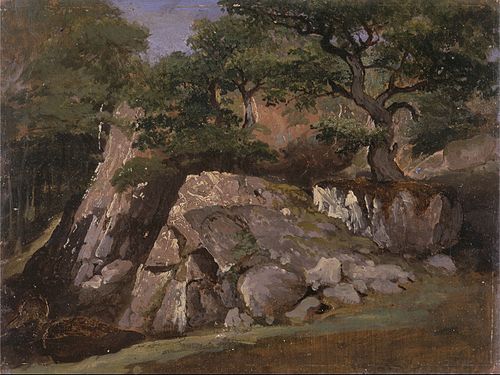A View of the Valley of Rocks near Mittlach (Alsace), 1830, James Arthur O'Connor