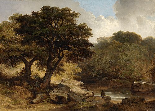 A View of the Glen of the Dargle, 1834, James Arthur O'Connor