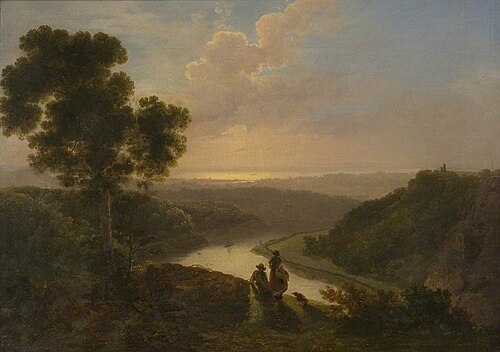 View of the Avon, 1826, James Baker Pyne