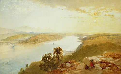 Menai Straits, 1840, James Baker Pyne
