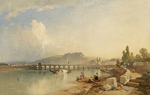 Coblentz and Ehrenbreitstein, 1848, James Baker Pyne