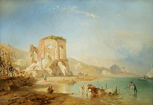 Temple at Baiae, , James Baker Pyne