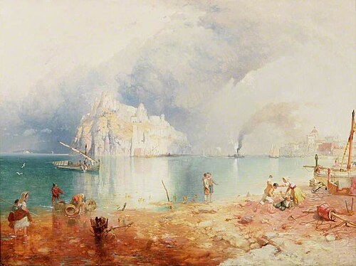 The Island of Ischia, 1855, James Baker Pyne