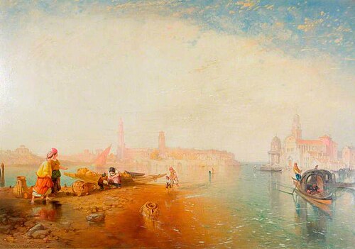 Venice, 1860, James Baker Pyne