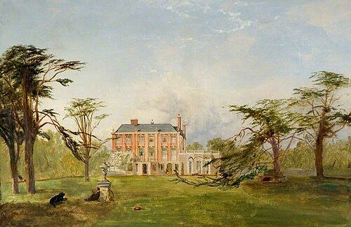 Champion Lodge, Camberwell (?), 1861, James Baker Pyne