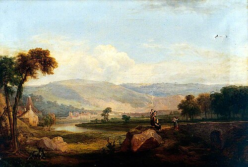 View across the Avon, , James Baker Pyne