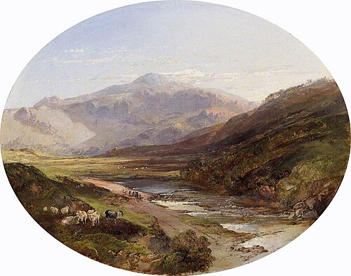 Snowdon from Capel Curig, , James Baker Pyne