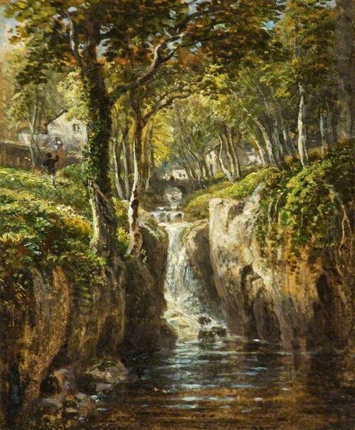 Lower Cascade, Rydal Peak, Cumbria, , James Baker Pyne