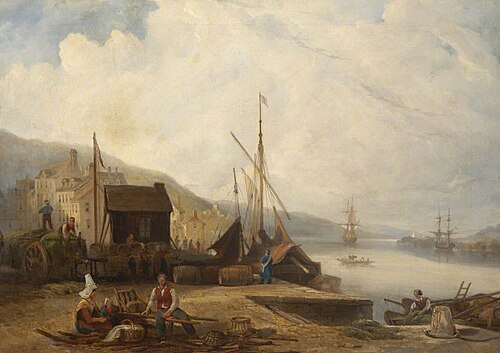 Coastal Scene, , James Baker Pyne