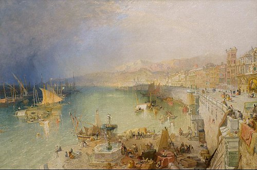 Genoa From the New Terrace, 1862, James Baker Pyne