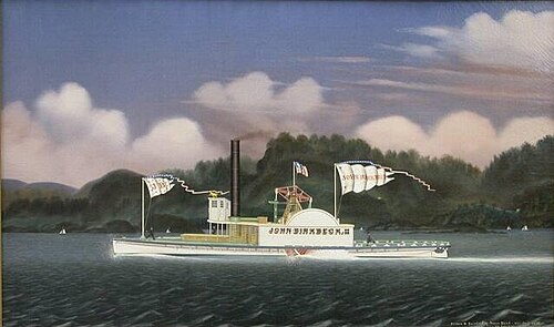Tugboat "John Birkbeck", 1858, James Bard