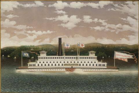 Steamboat "Southampton", 1880, James Bard