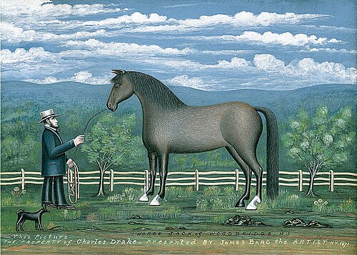 Horse Jack of Woodbridge, New Jersey, 1871, James Bard