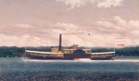 Blackbird steamboat built 1864., 1864, James Bard
