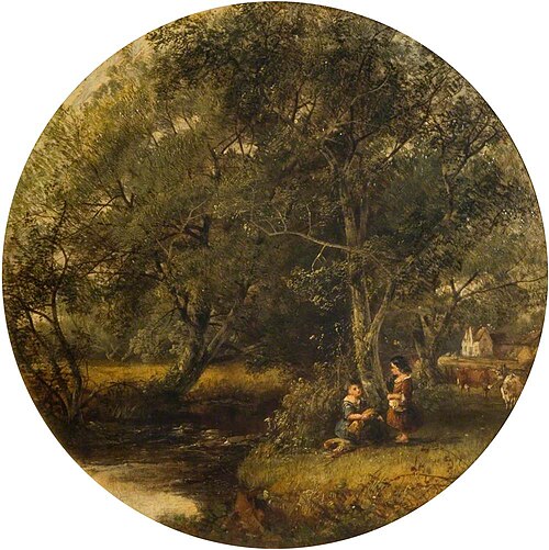 The Stream, 1850, James Baylis Allen