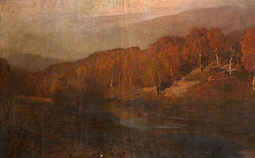 Autumnal Picture (recto), , James Cadenhead