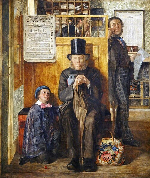 Waiting for Legal Advice, 1857, James Campbell