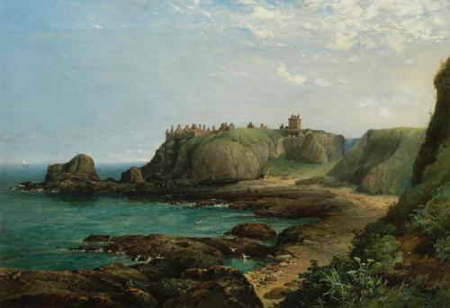 Dunnottar Castle, 1857, James Cassie